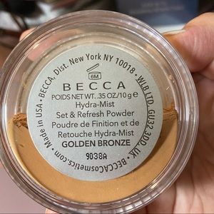 Becca’s Hydra Mist powder in Golden Bronze NIB
